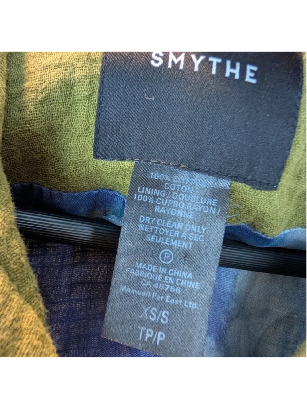 Smythe jacket oversized XS/S in EUC